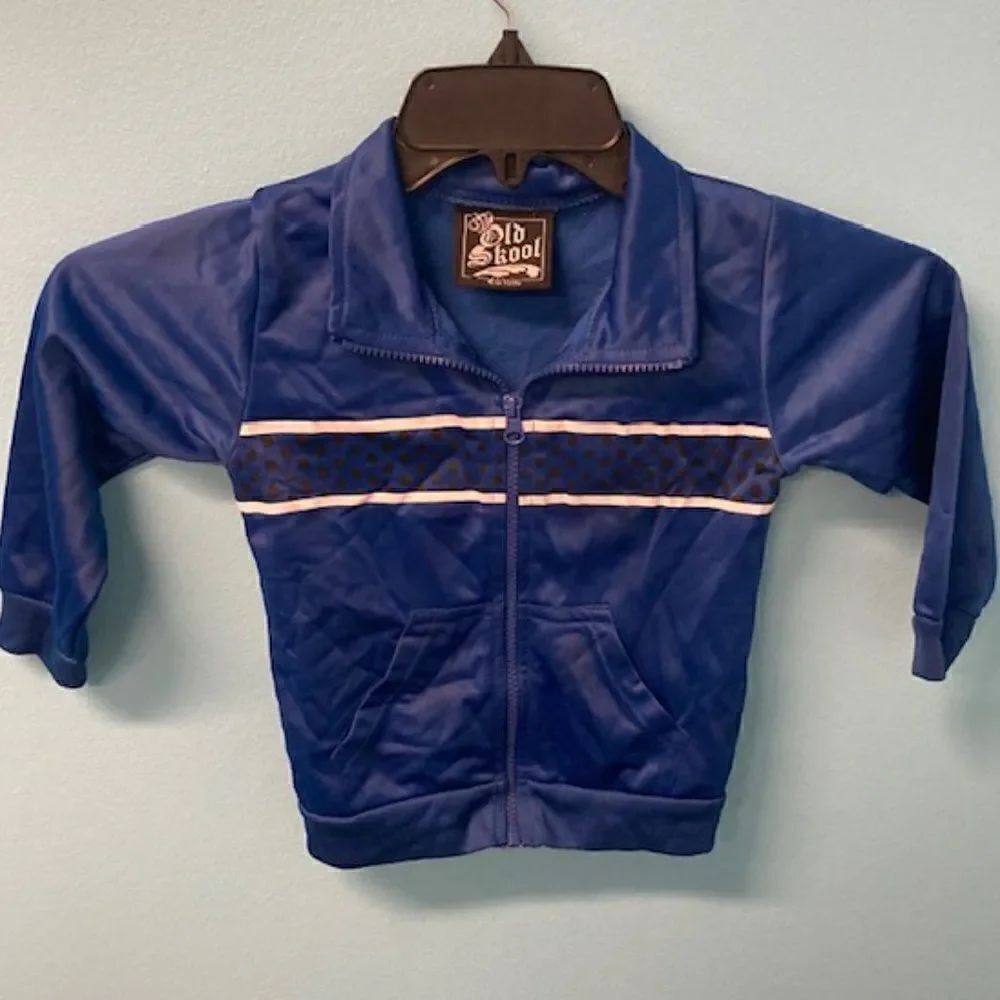 youth Old Skool zip up Jacket, size 3t